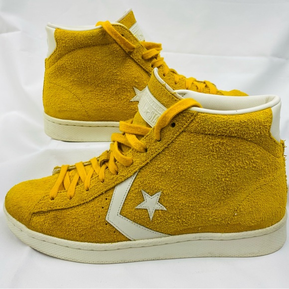 Converse Shoes Rare Converse Pro Leather Pl 76 Mustard Yellow